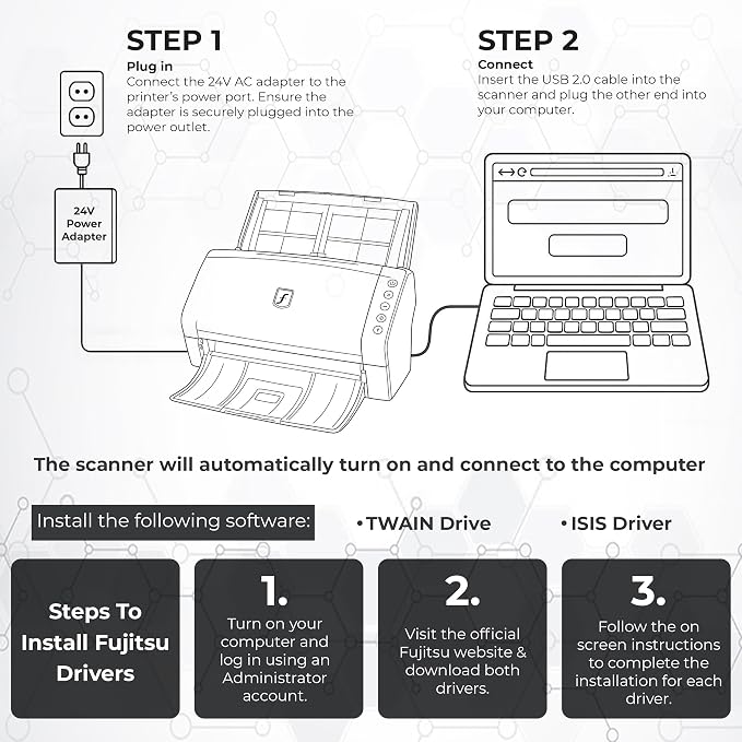 Fi-8170 Professional High Speed Color Duplex Document Scanner - Image 6