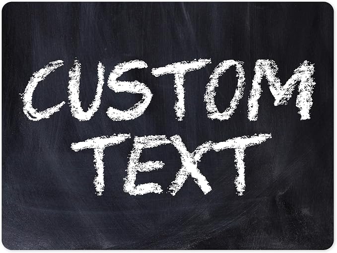 Custom Sign, Custom Street Sign, 11 Font Colors, 13 Font Styles, 4 Hole Options by MySignCenter