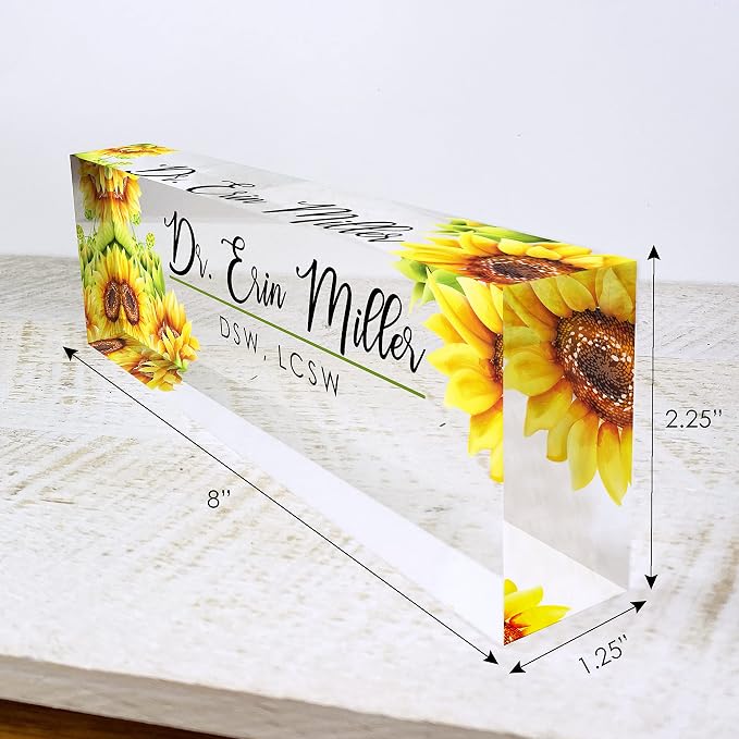Artblox Office Desk Name Plate Personalized | Custom Name Plates - Image 3