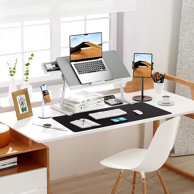Large Desk Mat 47.2" x 17" Leather Desk Pad Protector - Image 8