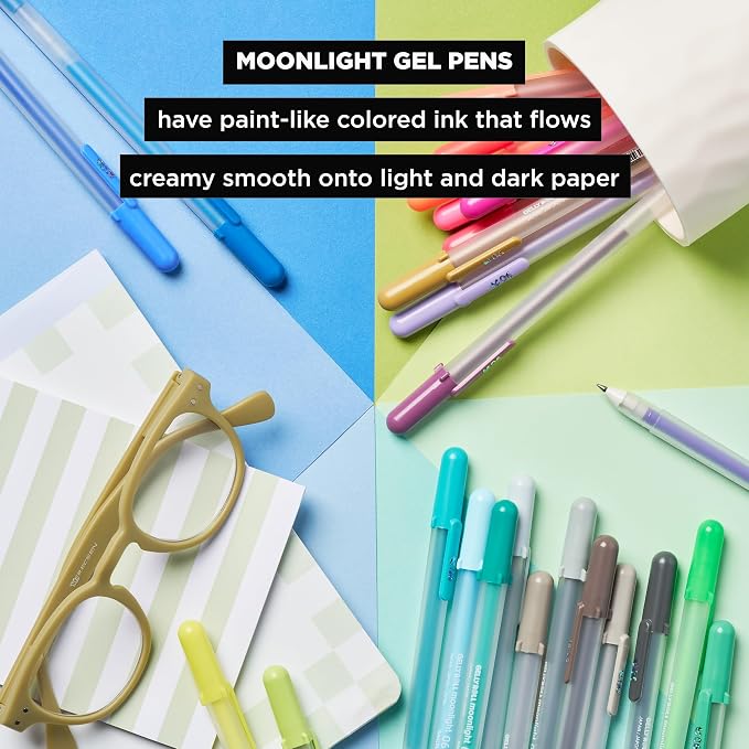 SAKURA Gelly Roll Moonlight Size 10 Gel Pens - Image 4