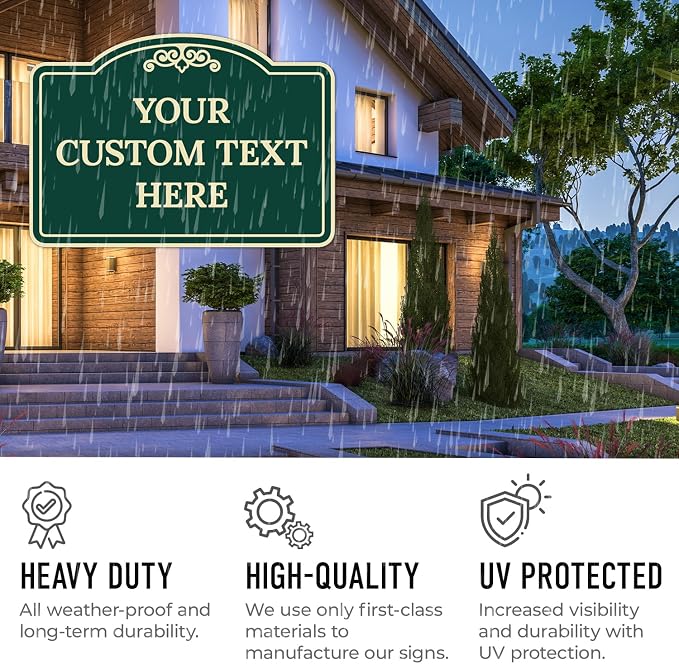Custom Decorative Sign, Personalized Metal Sign - Image 5