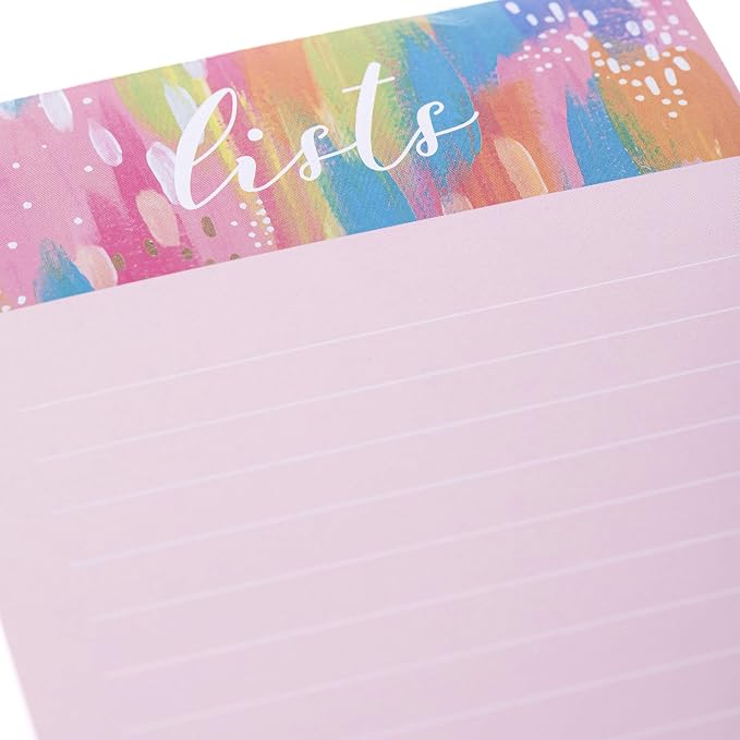 Graphique Magnetic Notepad, Brush Strokes – 100 Sheets, 4” x 9.25” x .5” – - Image 6