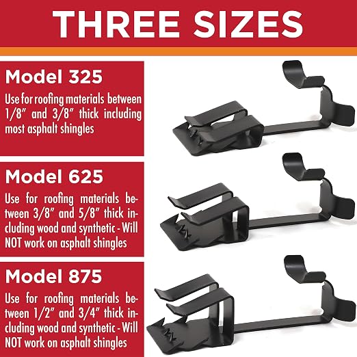 Grip Clip Roof Clips, Safe for Heat Tape, Electric Cable & Roof Heat Cable - Image 5