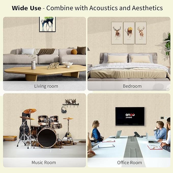 AUTORIFIC Acoustic Panels, 10 Pack Sound Panels Noise Reducing - Image 4