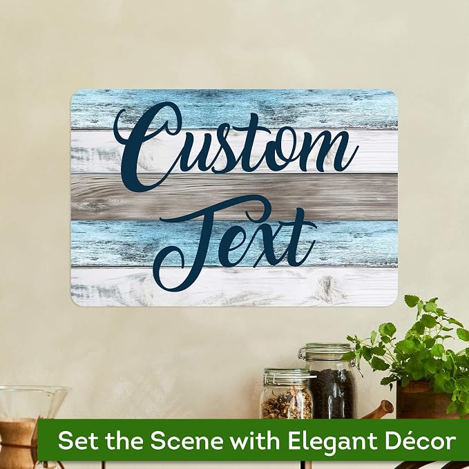 Custom Sign, Custom Street Sign, 11 Font Colors, 13 Font Styles, 4 Hole Options - Image 4