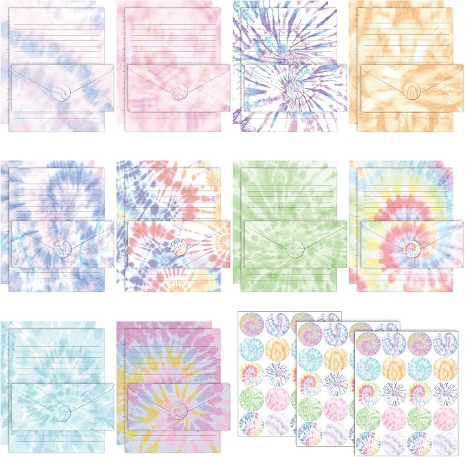 TaoBary 160 Pcs Stationery Paper Set 50 Double Sided Stationery Papers by TaoBary