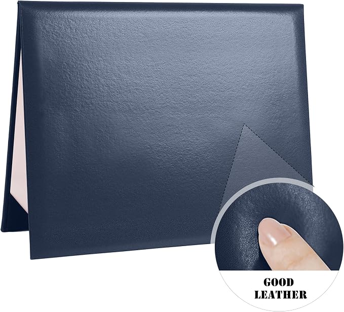 Diploma Cover 8.5” x11” Diploma Holder of Graduation Leatherette Padded - Image 3