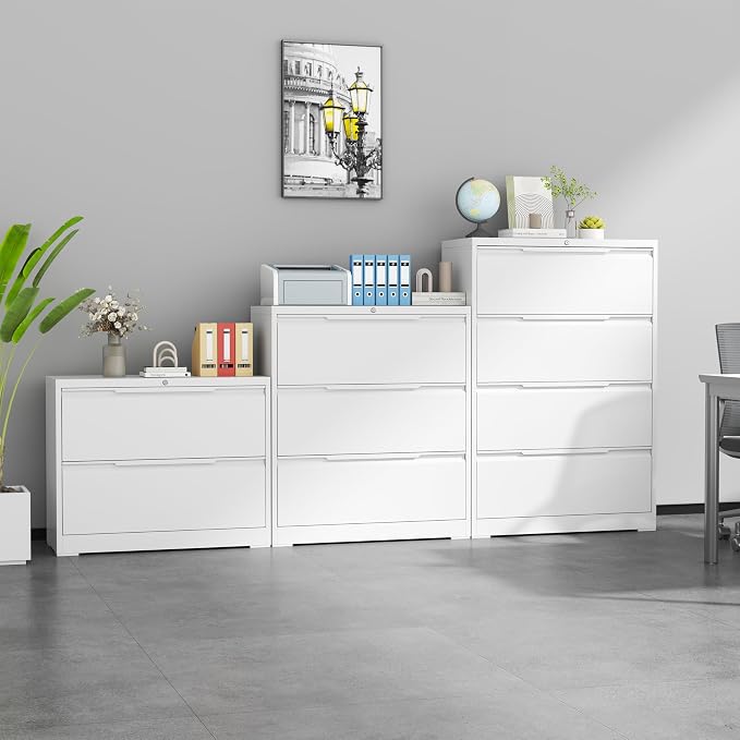 LONGLINK 4 Drawer Lateral File Cabinets - Image 7