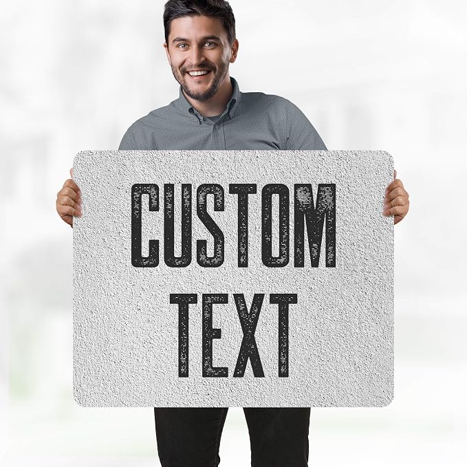 Custom Sign, Custom Street Sign, 11 Font Colors, 13 Font Styles, 4 Hole Options - Image 2