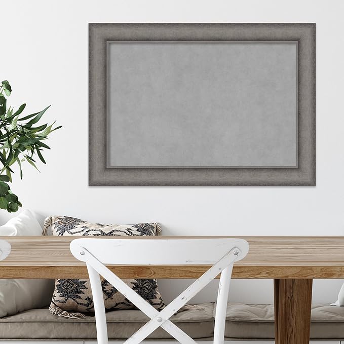 Amanti Art Grey Framed Magnetic Board 20x28 Medium Vision Board - Image 5