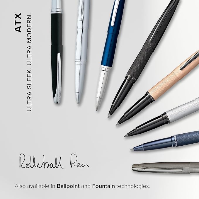 Cross ATX Refillable Rollerball Pen Presented in a Luxury Gift Box - Image 5