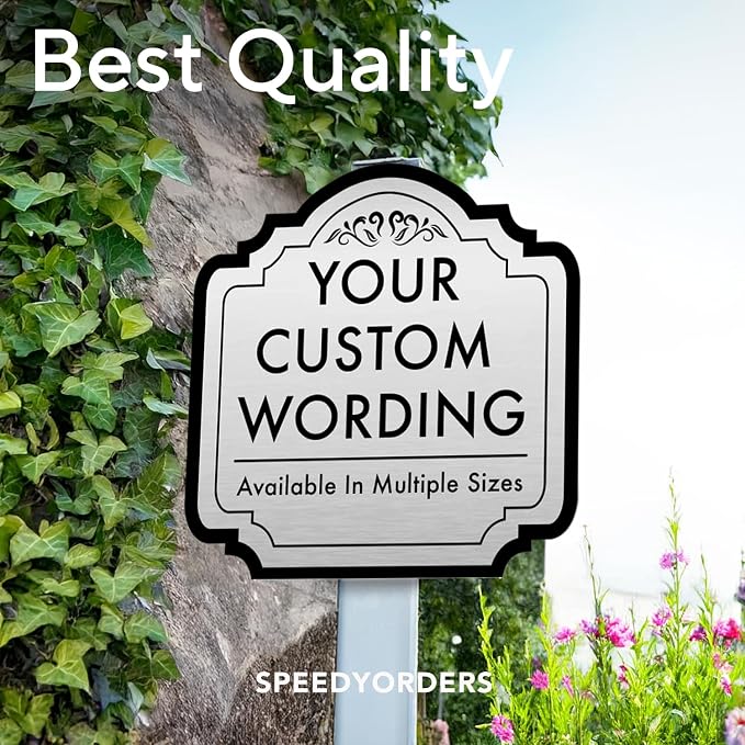 Custom Outdoor Metal Signs, Personalized Aluminum, Driveway Sign, Waterproof & - Image 8