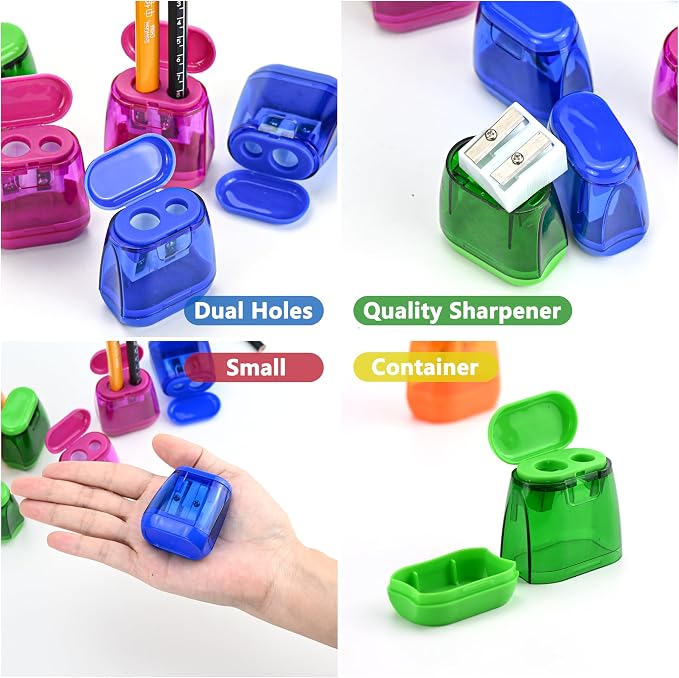 AUSTARK 24Pcs Pencil Sharpener Manual - Image 5