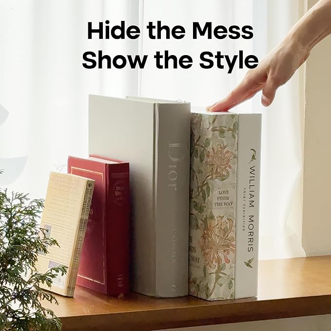 TastePick Book Shape Decorative Cable Management Box - Image 3