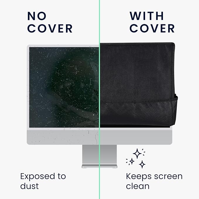 kwmobile Dust Cover for 27-28" Monitor - Image 4