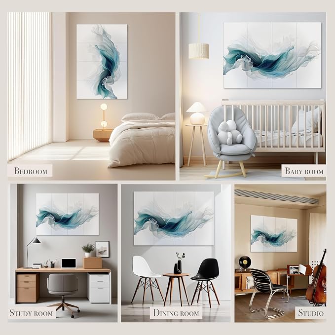 Soon Global 8-Pack Acoustical Wall Panels, 48 X 32 Inches Sound Absorbing Panels - Image 5