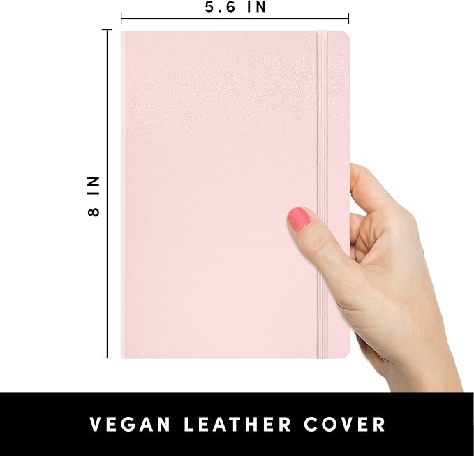 PAPERAGE Graph Paper Journal Notebook, 160 Pages, Medium 5.6 in x 8 in - Image 2