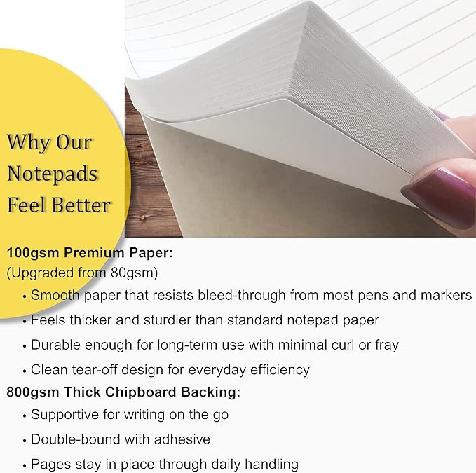 Activity Log Notepads Pad Planners to List a Task, Action or Contact. A - Image 7