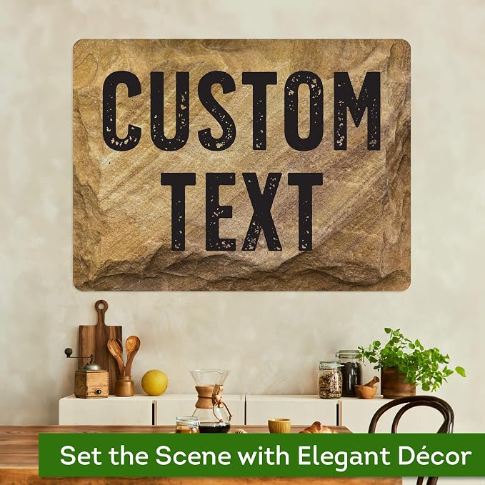 Custom Sign, Custom Street Sign, 11 Font Colors, 13 Font Styles, 4 Hole Options - Image 4