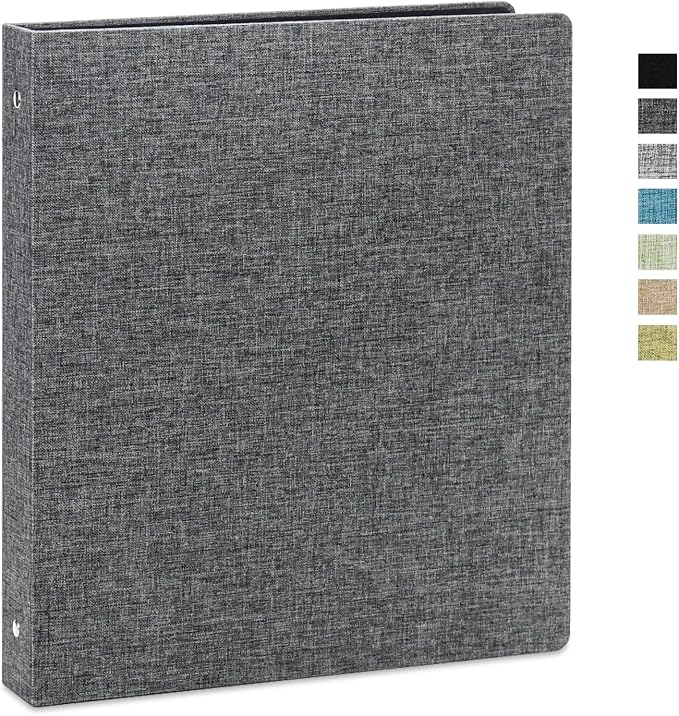 Vienrose 3 Ring Binder 1 Inch Round Rings by Vienrose