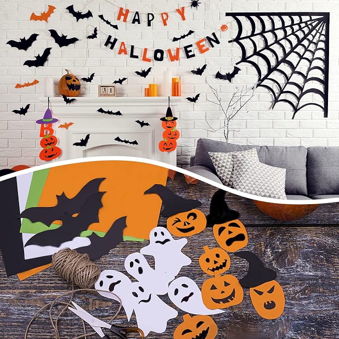 100 Sheets Black Cardstock 8.5 x 11, Goefun 65lb Halloween Card Stock Printer - Image 6