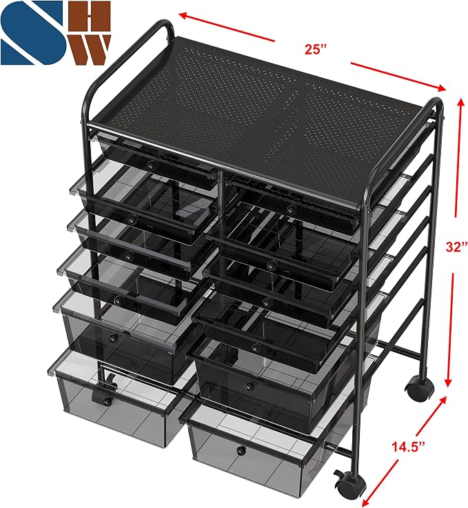 Simple Houseware Utility Cart - Image 3