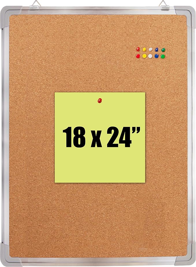 Cork Board Set for Wall by Navy+Penguin