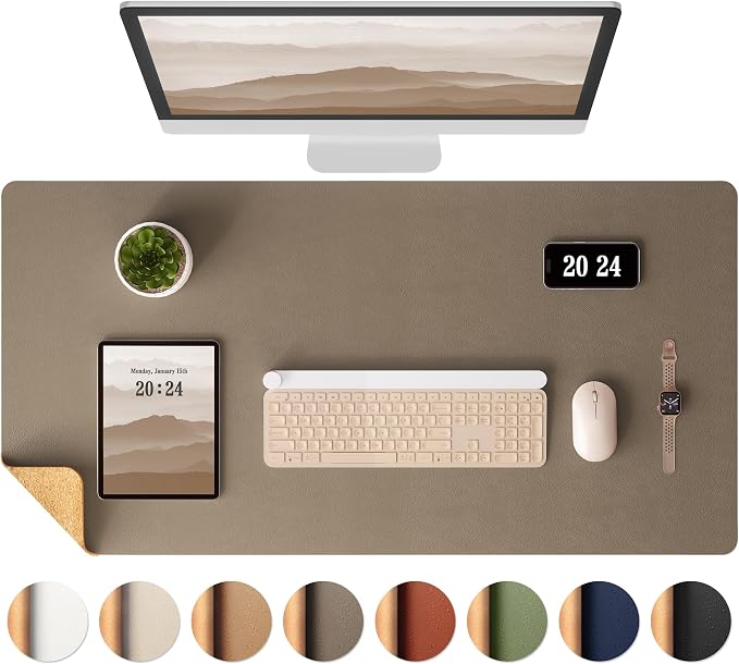 Aothia Dual-Sided Desk Mat by AothiaSimpleNaturalUnique