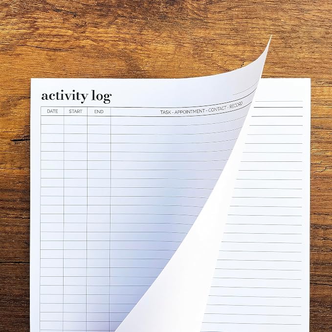 Activity Log Notepad 11x8, 5 - Image 4