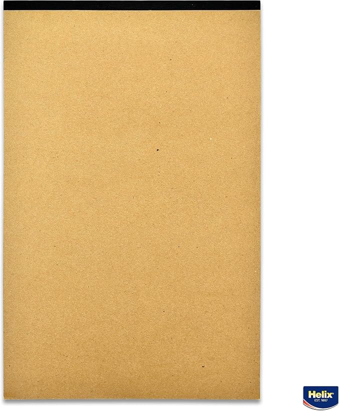 Helix - 100% Rag Vellum Paper Pad - 1 Inch Equals 8x8 Grid - 11 Inch x 17 Inch - Image 5