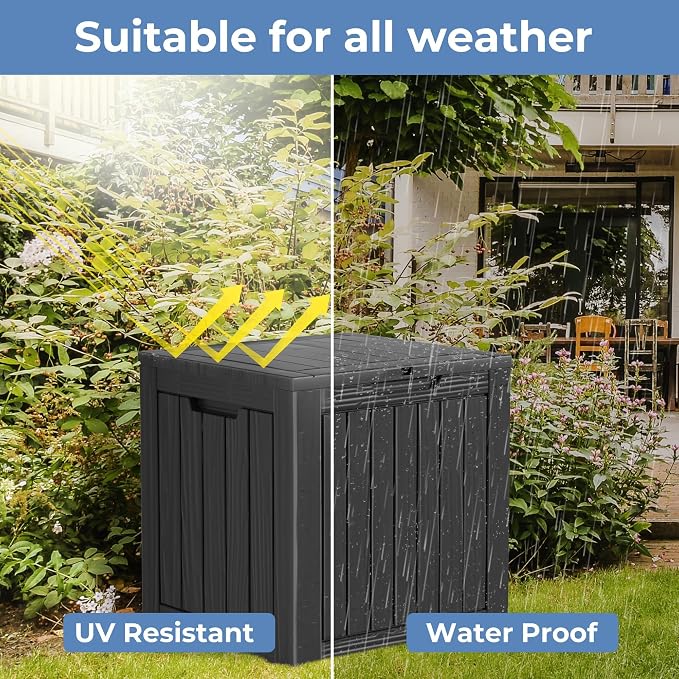 Yardgrace 30 Gallon Waterproof Outdoor Storage Box - Image 7
