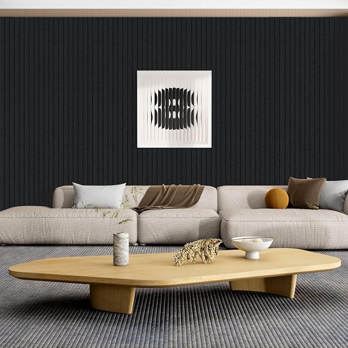 5 Pack Acoustic Panels, Premium Wall Sound Absorbing Panels, Decorative Sound - Image 6