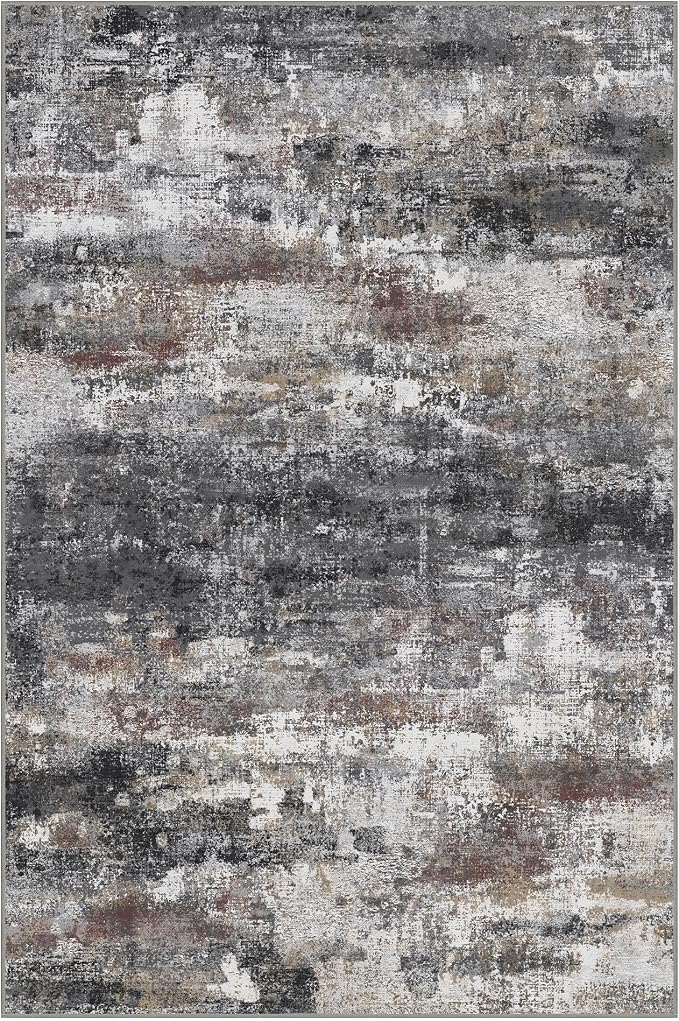 GENIMO No Crease Non Slip 8x10 Area Rugs - Image 9