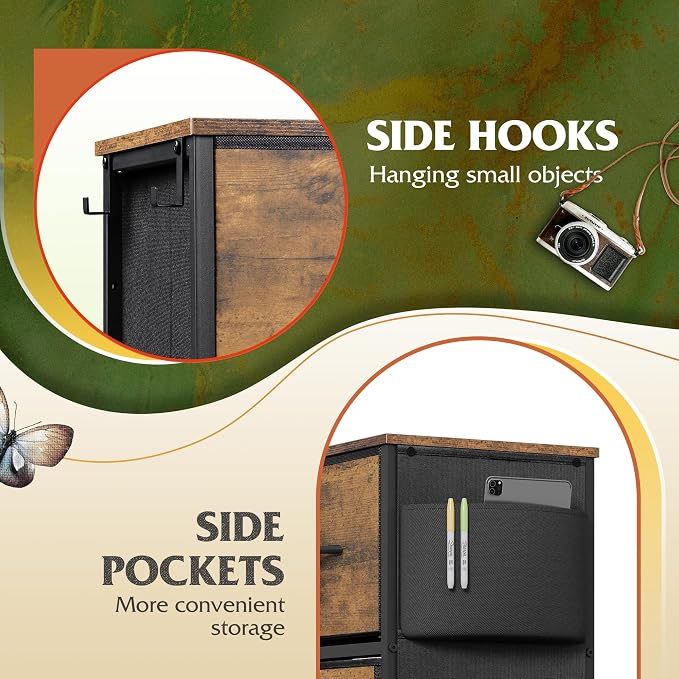 WLIVE Fabric Dresser for Bedroom - Image 6