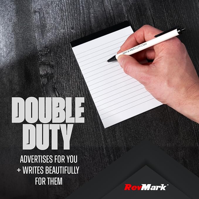 RevMark Personalized Ballpoint Pen, Custom Printed Name, Business or Event - Image 4