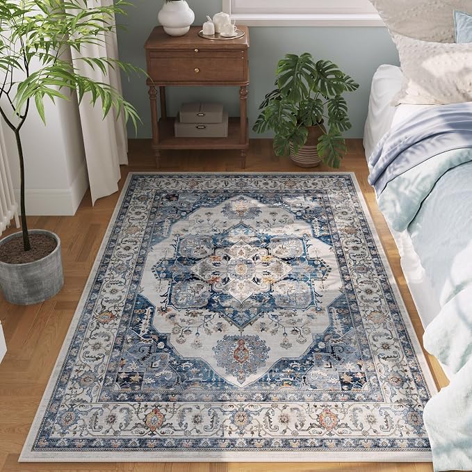 Rugcomf Vintage Medallion 4'x6' Rug - Image 2