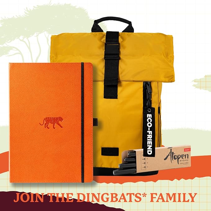 A4+ Orange Tiger Lined - Image 7