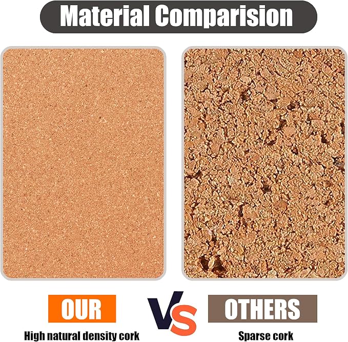 SUNGIFT Cork Board 12"x12" - Image 2
