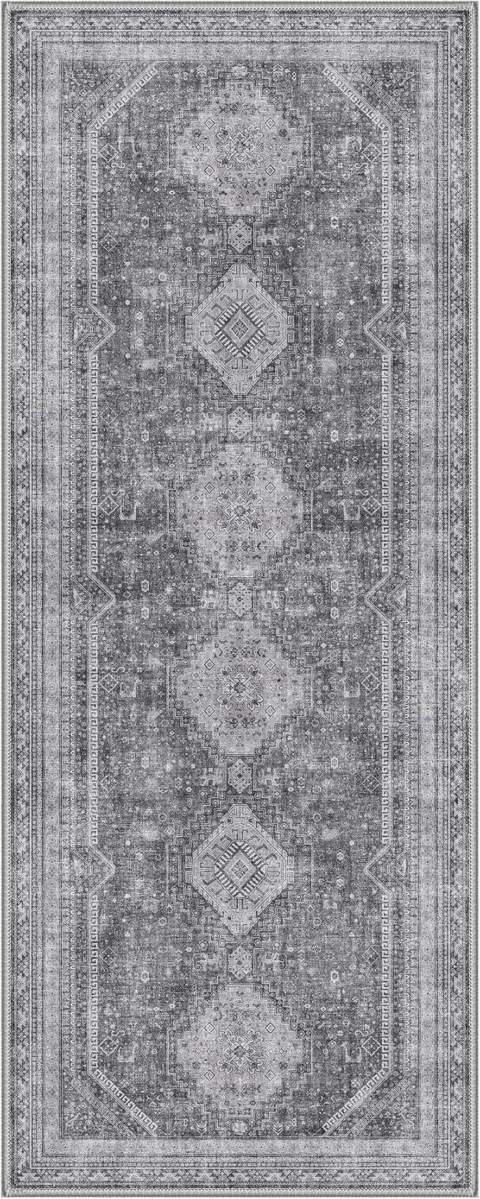 GENIMO Runner Rug 2x5 Non Slip Machine Washable Hallway Runner Rug, Low Pile - Image 7