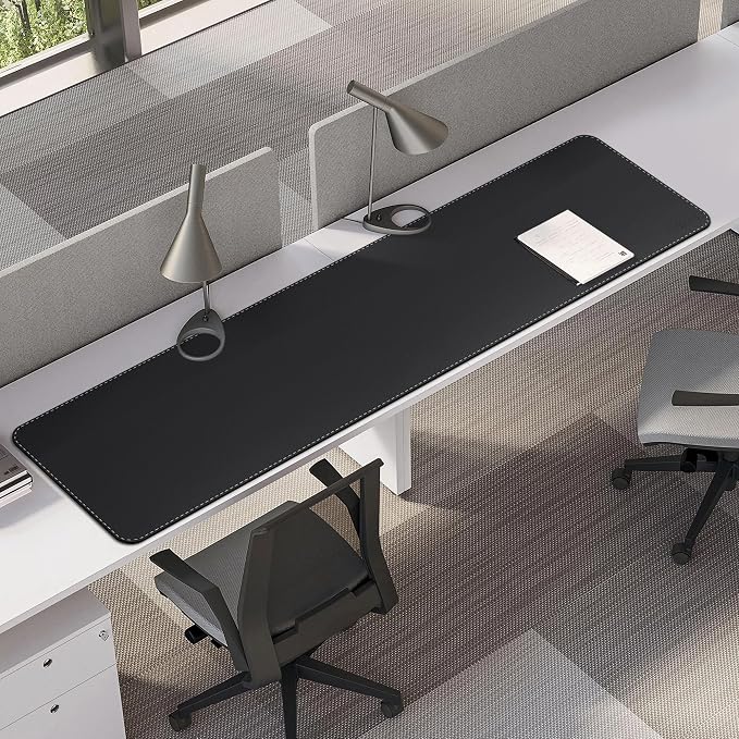 Mydours PU Leather Desk Pad, Ultra Large 67"x15.7" Desk Mat Desktop Protector - Image 4