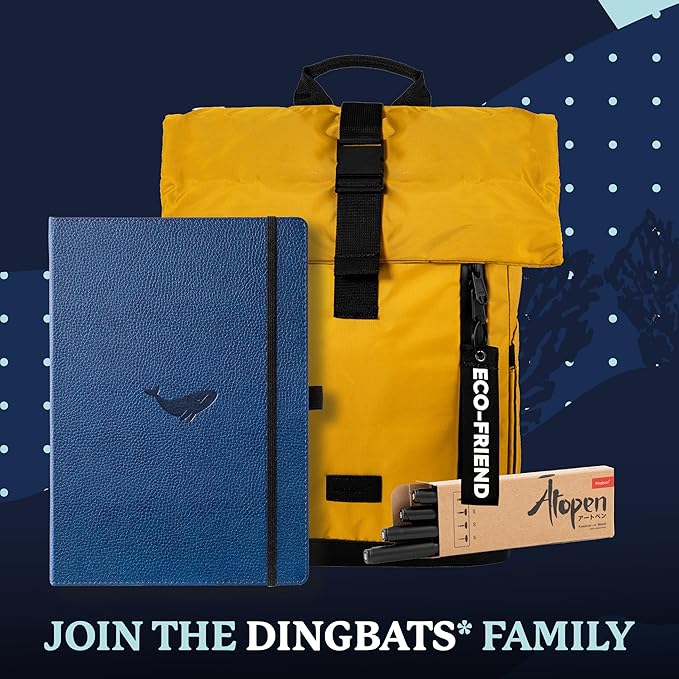 Dingbats* - Wildlife Squared Extra Large A4 Notebook - PU Leather Hardcover - Image 7