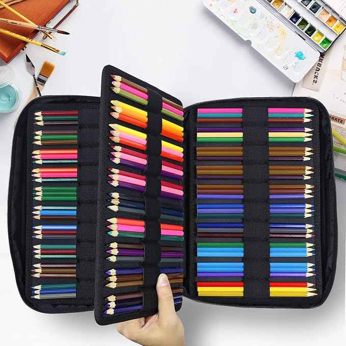 YOUSHARES Big Capacity Colored Pencil Case