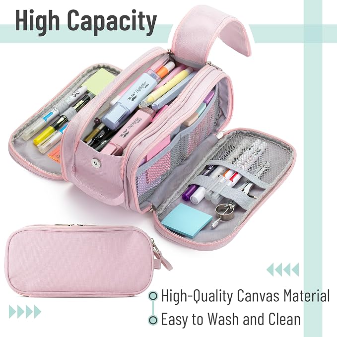 Mr. Pen- Large Capacity Pencil Case, Big Capacity Pencil Case, Big Pencil Pouch - Image 6