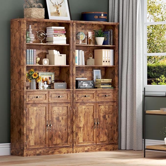 BORNOON 71.4" Tall Bookshelf - Image 8