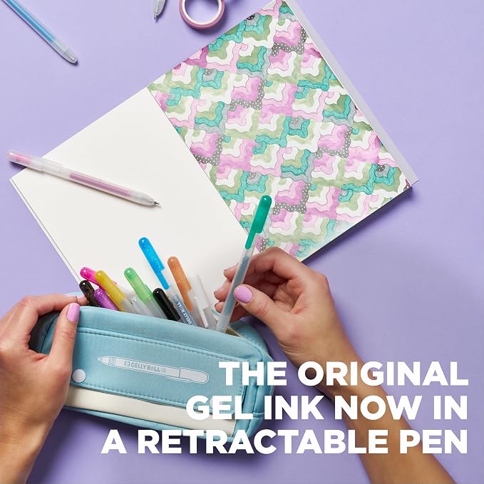 SAKURA Gelly Roll Retractable Gel Pens Colored - Image 3