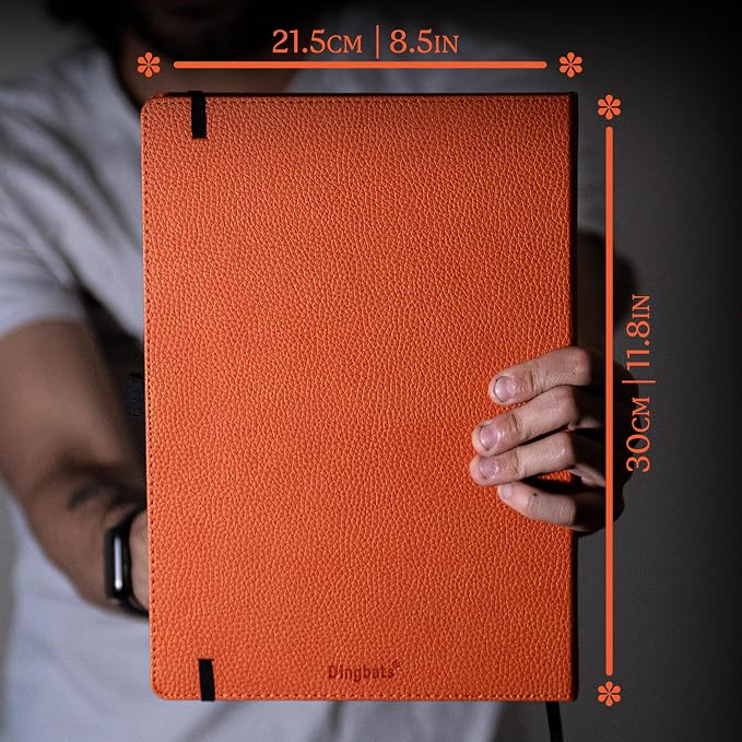 A4+ Orange Tiger Lined - Image 6