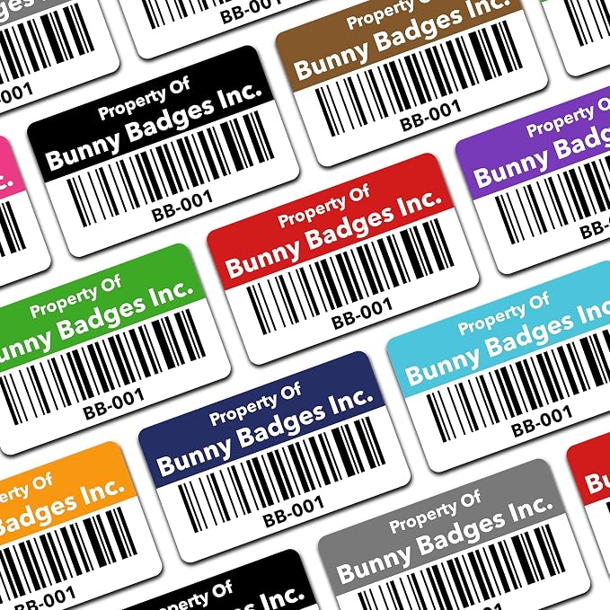 Custom Asset Tags by BunnyBadges