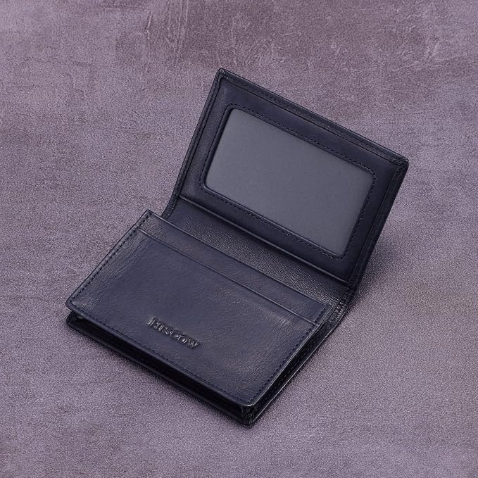 Leather Business Card Case Holder - Image 7