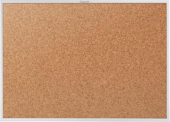 Quartet Standard Aluminum Frame Cork Bulletin Board, 60” x 36” - Image 9